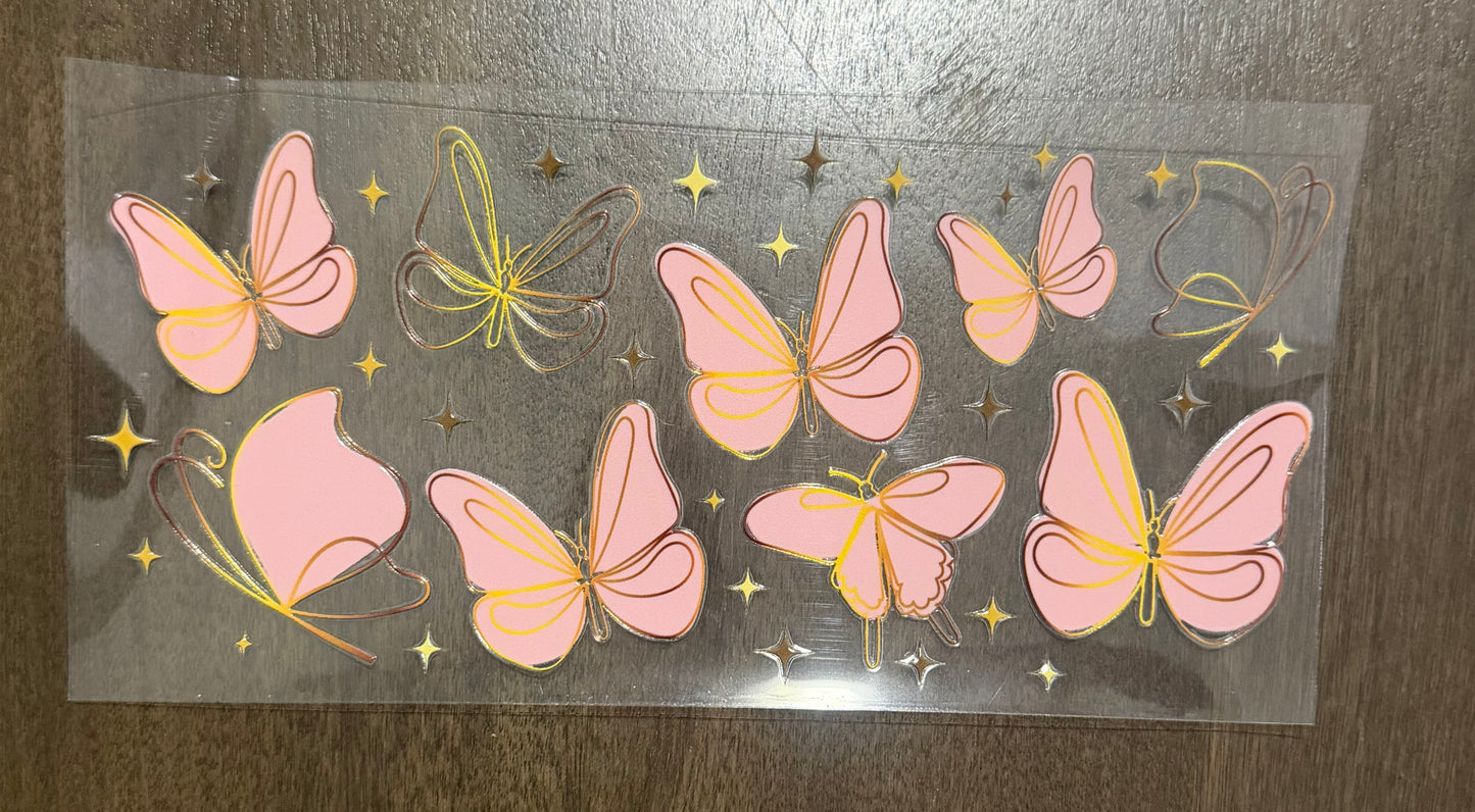 Pinkgoldbutterfly