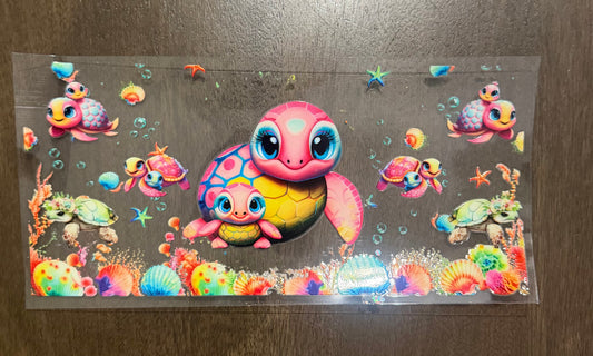 Pink turtle